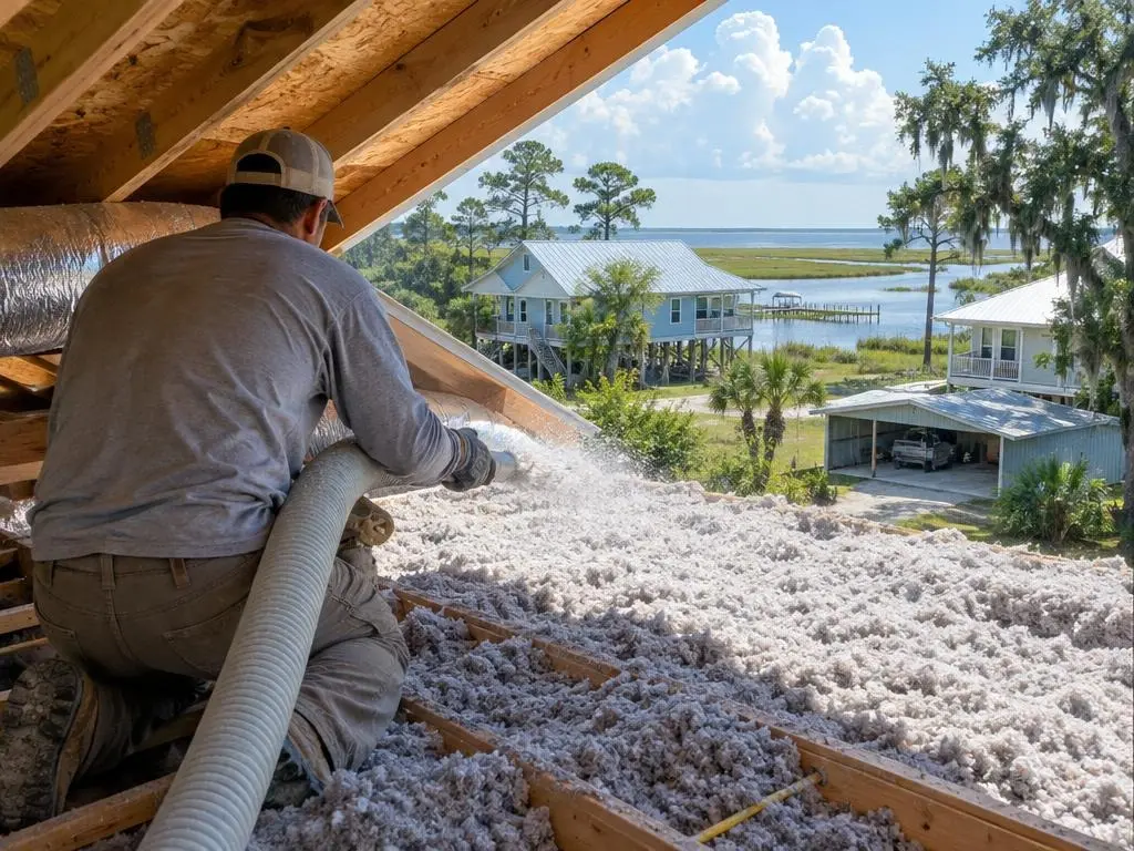 Blown-In Insulation in Biloxi, MS