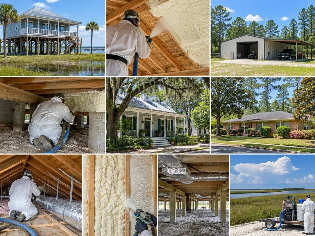 Spray Foam Insulation in Biloxi, MS